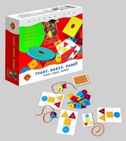 Vzdělávací hra-Poznávej barvy a tvary