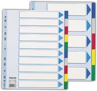 Plastové rozlišovače MAXI A4 - 5 listů maxi