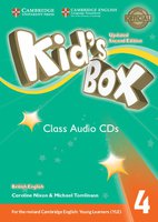 Kid's Box Level 4 Updated 2nd Edition Class Audio CDs