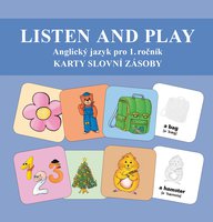 Angličtina 1.r. ZŠ-Listen and play-WITH TEDDY BEARS!-sada karet s obrázky