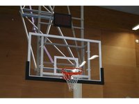 Basketbalová deska 120 x 90 cm, průhledná, POLYKARBONÁT