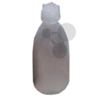 Láhev s úzkým hrdlem a šroubovacím uzávěrem, z polyethylenu, 250 ml