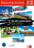 Direkt interaktiv 3 – digitální licence - učeb. s prac. seš. – žák (18 měsíců)