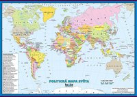 Politická mapa světa XXL (140x100 cm)