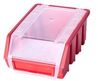 Plastové zásobníky Ergobox 2 Plus - barva červená