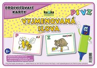 Procvičovací karty - vyjmenovaná slova PSVZ A5 (21x15 cm)-NOVINKA