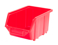 Plastový zásobník Ecobox medium - červený