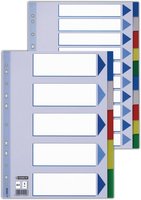 Plastové rozlišovače A4 - 5 listů
