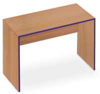 Stůl jednoduchý rovný - jednomístný, dvoumístný