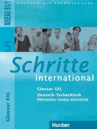 Schritte international 5-Glossar XXL Deutsch-Tschechisch