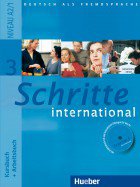 Schritte international 3-Paket-Kursbuch+Arbeitsbuch mit Audio-CD+Gloss.