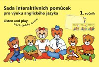 Angličtina 1.r. ZŠ-Listen and play-WITH TEDDY BEARS!-sada interaktivních pomůcek