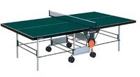 Stůl na stolní tenis S3-46i zelený/modrý