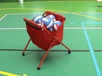 Pojízdný vozík na míče - sklopný