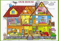 Obraz "OUR HOUSE" (ANJ)
